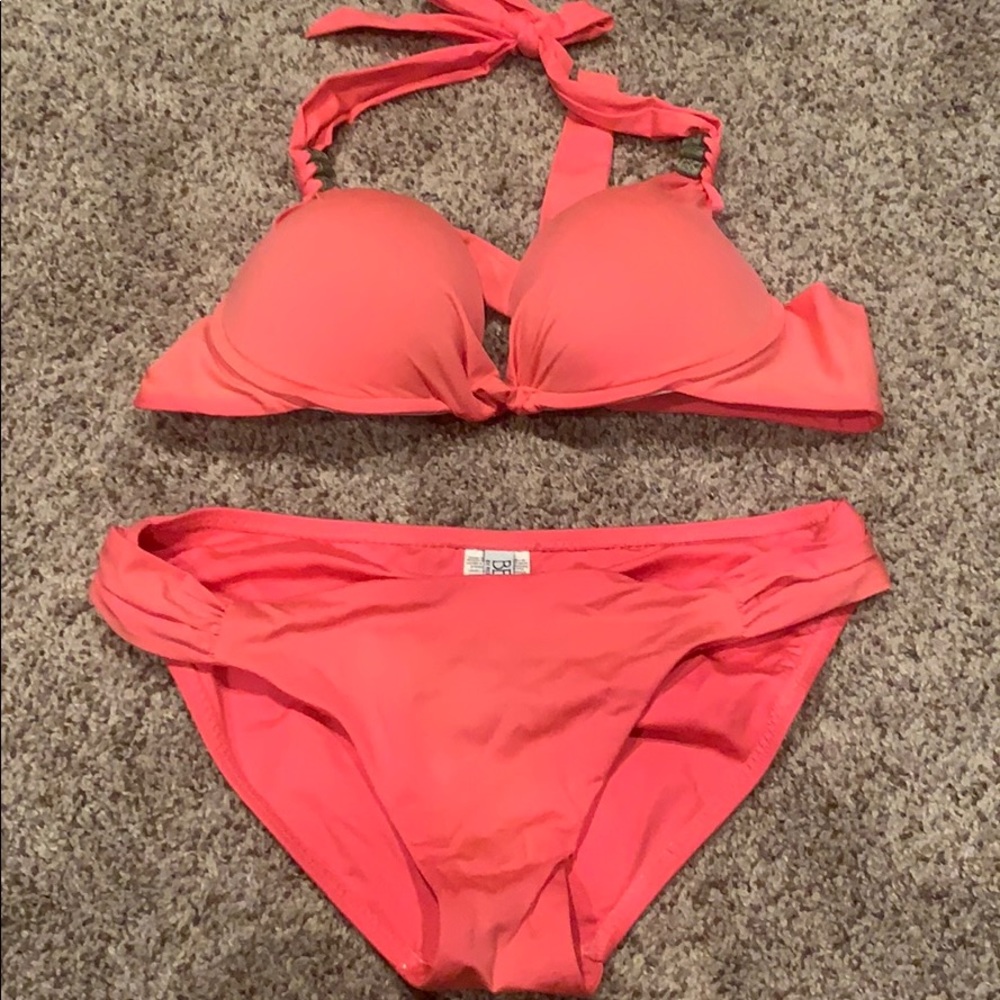 Pink bikini